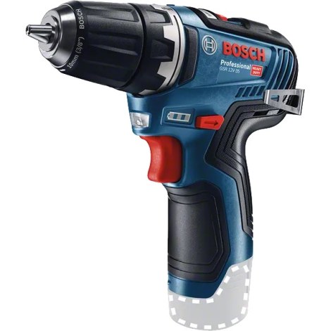 Pora/ruuvinväännin Bosch GSR 12V-35; 12 V (ilman akkua ja laturia)