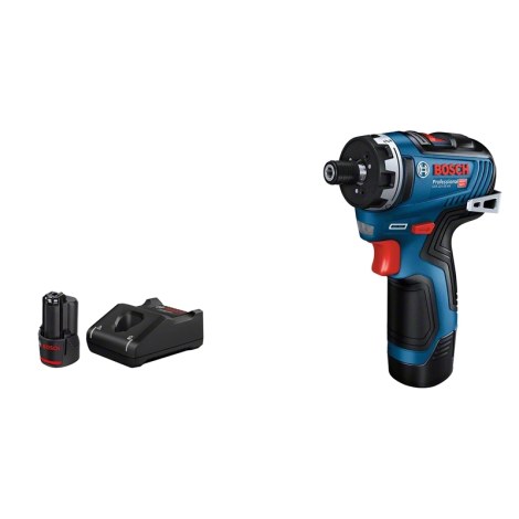 Akkuruuvinväännin Bosch GSR 12V-35 HX Professional; 12 V; 2x3,0 Ah akku