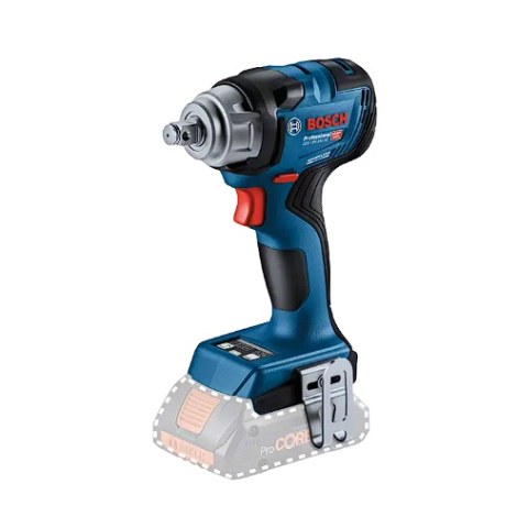 Iskumutterinväännin Bosch GDS 18V-330 HC Professional; 18 V (ilman akkua ja laturia)
