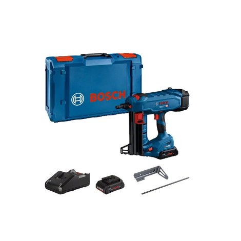 Akkukäyttöinen naulain Bosch GNB 18V-38 Professional; 18 V; 2x4,0 Ah akku
