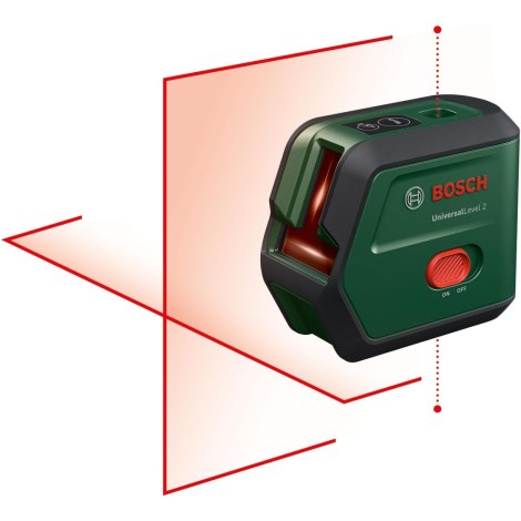 Ristilinjalaser Bosch UniversalLevel 2 Set
