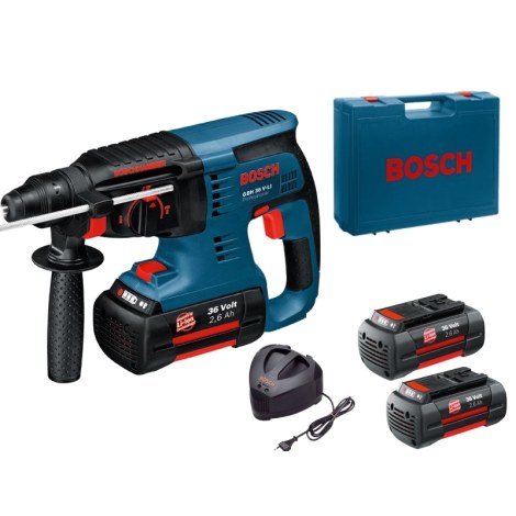 Akkuporavasara Bosch GBH 36 V-LI Professional; 3,0 J; SDS plius
