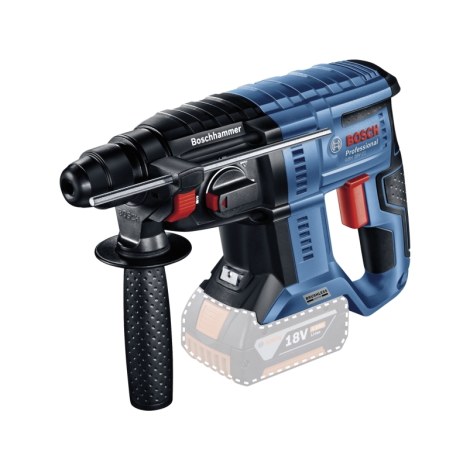 Poravasara Bosch GBH 18V-21; SDS-plus; (ilman akkua ja laturia)