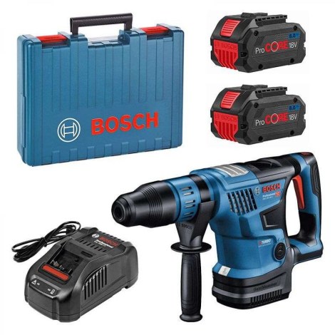 Poravasara Bosch GBH 18V-36 C BITURBO; 7,0 J; SDS-max; 18 V; 2x8,0 Ah akku
