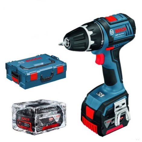 Pora/ruuvinväännin Bosch GSR 14,4 V-Li; 14,4 V; 2x4,0 Ah akku