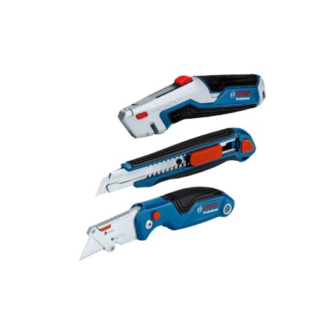 Veitsi, vaihdettavat terät Bosch 1600A027M4; 3 kpl.