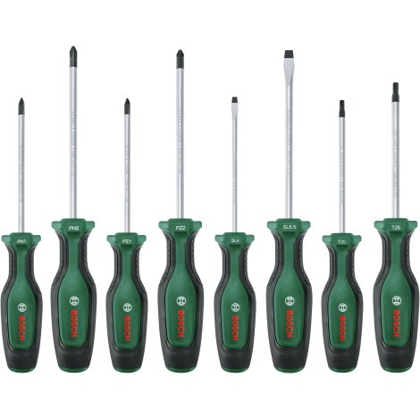 Ruuvimeisselisetti Bosch 1600A02BX8; 8 kpl.