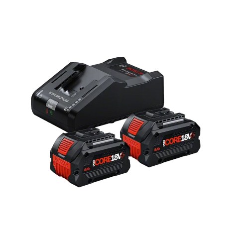 Tarvikesarja Bosch 1600A02X03; 18 V; 2x8,0 Ah akku