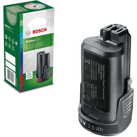 Akku Bosch 1607A3503L; 12 V; 2,5 Ah; Li-ion