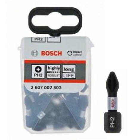 Urakärki Bosch Impact Control; PH2; 25 mm; 10 kpl.
