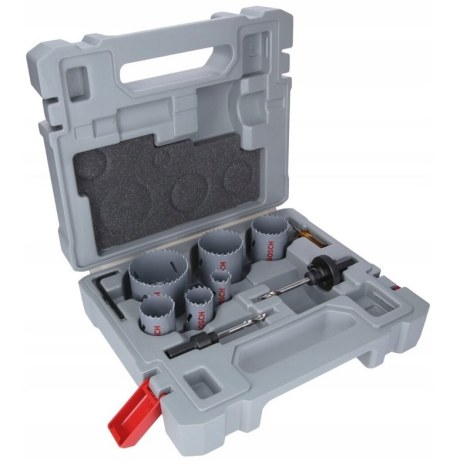 Reikäporasetti Bosch 2607011477; 22-64 mm; 9 kpl.