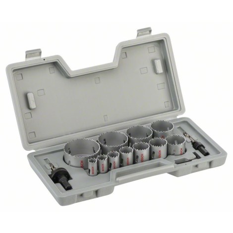 Metalliporanterä setti Bosch HSS bi-metal; 14 kpl.