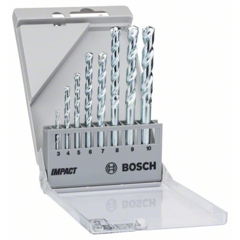 5- os. Kiviporanteräsarja Bosch; 3-10 mm; 8 kpl.