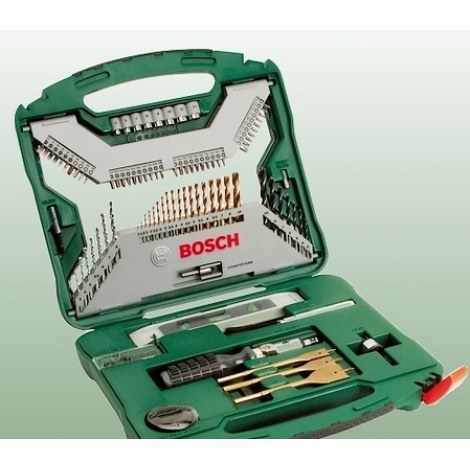100 osainen tarvikesetti Bosch TITANIUM