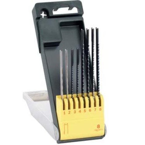 Pistosahanteräsetti Bosch U118A; U119B0; U144D; U101B; U111C; 8 kpl.