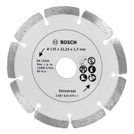 Timanttikatkaisulaikka Bosch BEST FOR UNIVERSAL; 125 mm