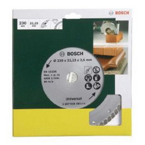 Timanttikatkaisulaikka Bosch BEST FOR UNIVERSAL; 230mm