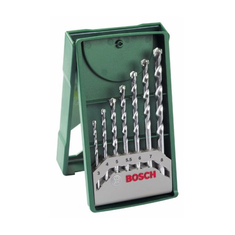 5- os. Kiviporanteräsarja Bosch ; 3-8 mm; 7 kpl.