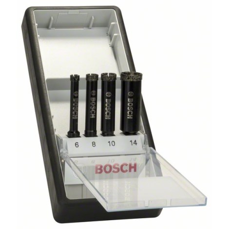 Timanttimärkäporanteräsarja Bosch; 6-14 mm; 4 kpl.