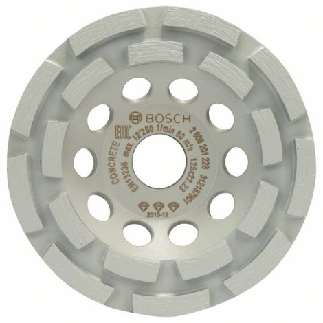 Timanttihiomalaikka Bosch; Best for concrete; Ø 125 mm 