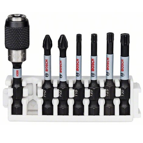 Minikoon mac-tarvikesarjat Bosch Impact Control; 7 kpl.
