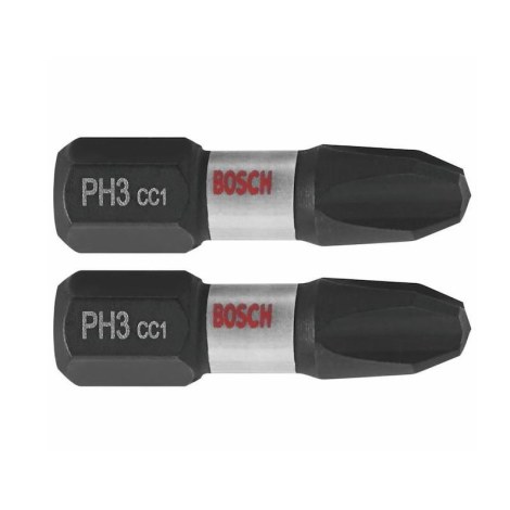 Urakärki Bosch Impact Control; PH3; 25 mm; 2 kpl.