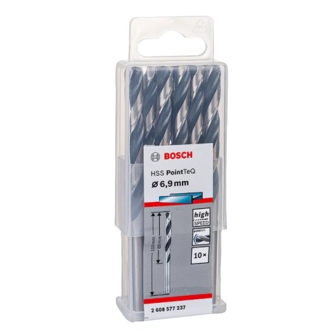 Metalliporanterä Bosch 2608577237; 6,9x109 mm; 10 kpl.
