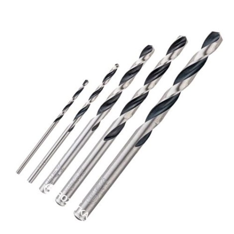 Metalliporanteräsarja Bosch PointTeQ; 2-6 mm; 5 kpl.