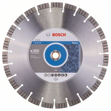 Timanttikatkaisulaikka Bosch BEST FOR STONE; 350 mm