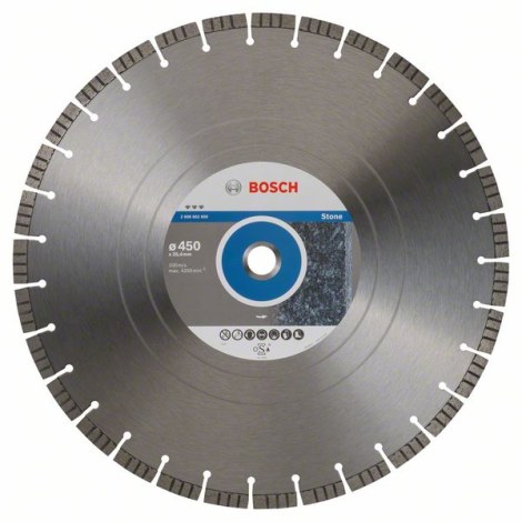 Timanttikatkaisulaikka Bosch BEST FOR STONE; 450 mm