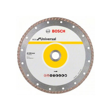 Timanttikatkaisulaikka Bosch ECO for Universal Turbo; 230x22,23 mm; 10 kpl.