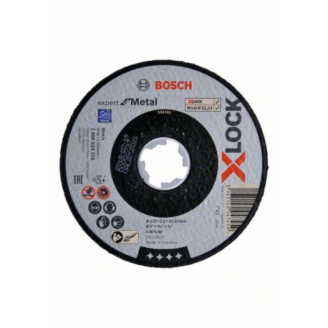 Hiomalaikka Bosch Expert for Metal; Ø125x2,5 mm