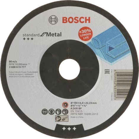 Hiomalaikka Bosch A 24 R BF; 150x6 mm