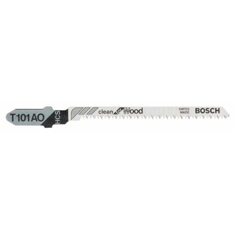 Pistosahanterä Bosch T 101 AO; 5 kpl.