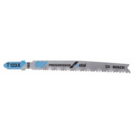 Pistosahanterä Bosch T 123 XF; 3 kpl.