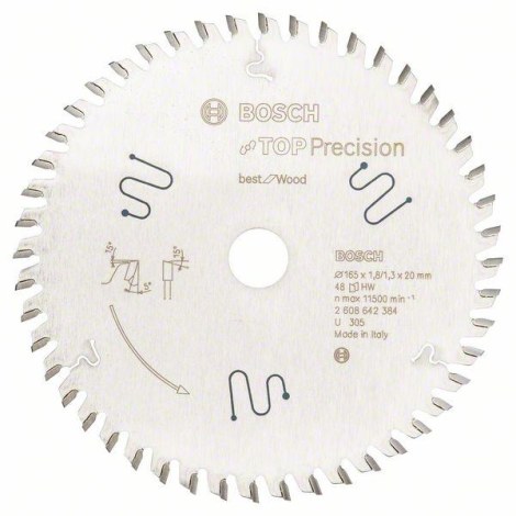 Katkaisulaikka Bosch 2608642386; 165x20 mm; Z32