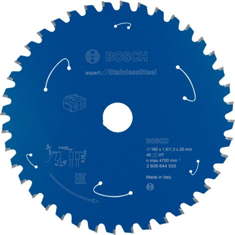Katkaisulaikka Bosch 2608644533; 160x20 mm; Z40