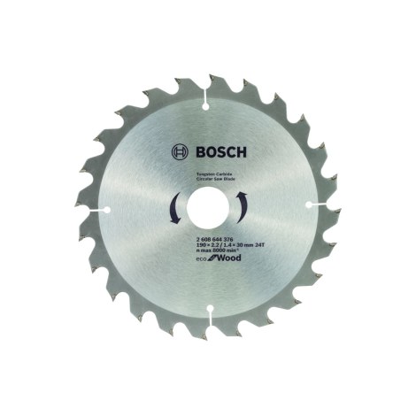 Katkaisulaikka Bosch 2608644613; 190x30 mm; Z24; 10 kpl.