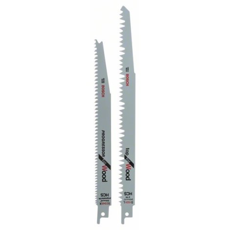 Pistosahanteräsetti Bosch S1531L; S2345X; 2 kpl.