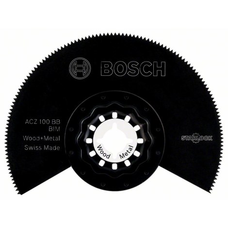 Puolipyöreä segmenttisahanterä Bosch ACZ 100 BB
