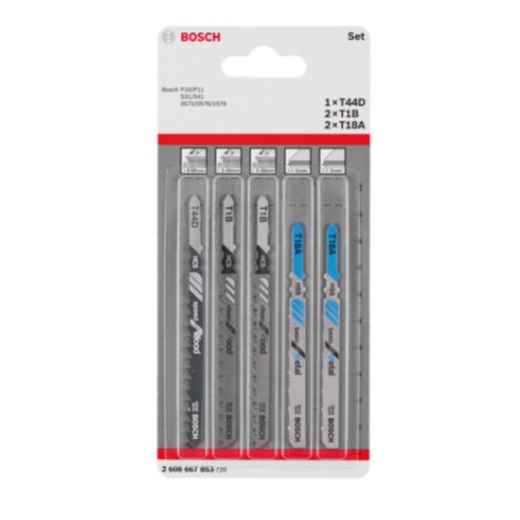 Sahojen sarja Bosch 2608667853; 5 kpl.
