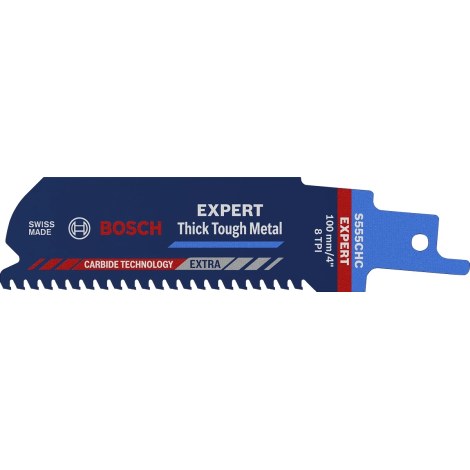 Puukkosahanterä Bosch S555CHC; 100 mm