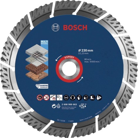Timanttikatkaisulaikka Bosch 2608900663; 230 mm