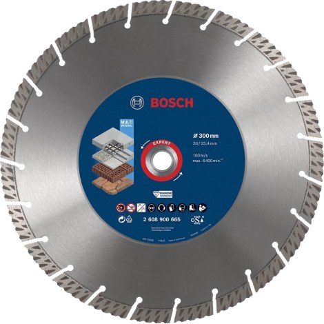 Timanttikatkaisulaikka Bosch 2608900665; 300 mm