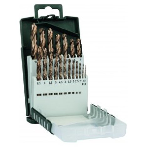 Poranteräsarja Bosch 2609255133; 1,0-10 mm; 19 kpl.