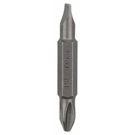 Kaksipuolinen ruuvinvääntimen terä Bosch 2609255954; S1,0x5,5-PH2; 1/4''; 45 mm