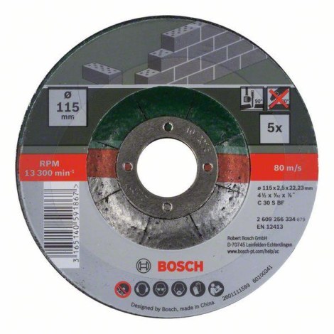 Katkaisulaikka Bosch 2609256334; 115x22,23 mm