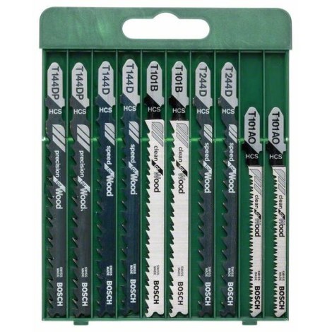 Sahaterä setti Bosch 2609256744; 10 kpl.
