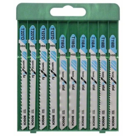 Sahaterä setti Bosch 2609256745; 10 kpl.
