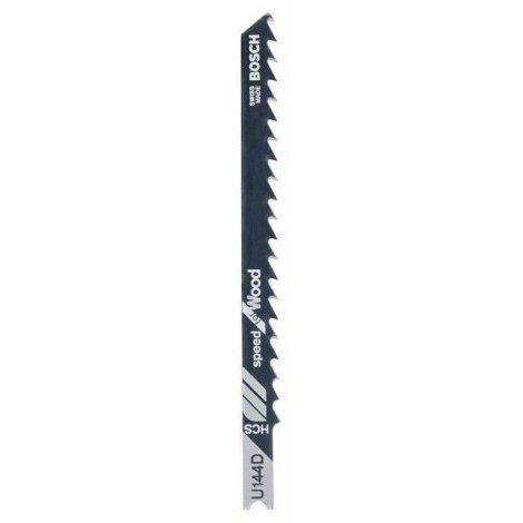 Pistosahanterä Bosch U 144 D; 100 mm; 2 kpl.